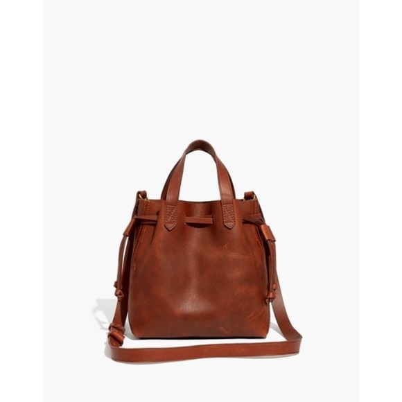 Madewell Handbags - Madewell Small Drawstring Transport Crossbody EUC